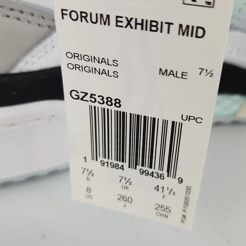 Adidas Forum Exibit Mid White Halo Mint - Picture 6 of 7